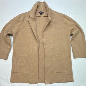 J. Crew 365 Sweater Khaki - Open Front Cardigan - Women’s Medium